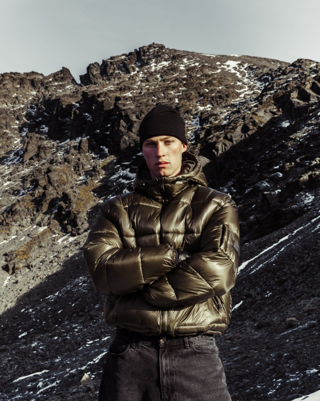 Puffer Jacket (Olive)