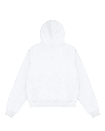 Zip Up Hoodie (Marle White)