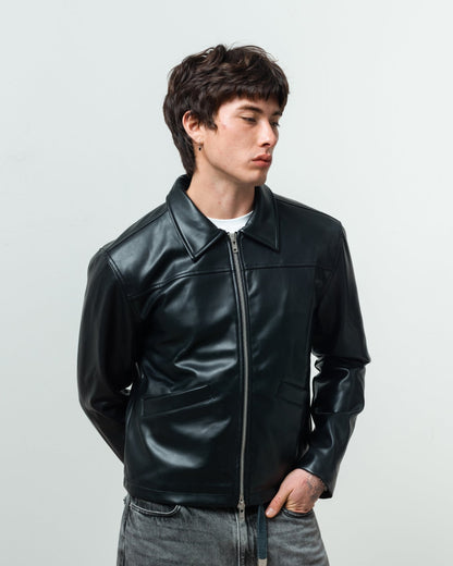 Leather Jacket (Black)