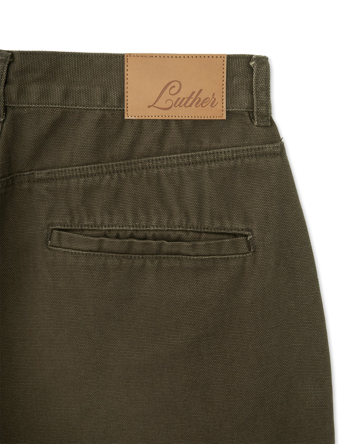 Baggy Panel Shorts (Khaki)