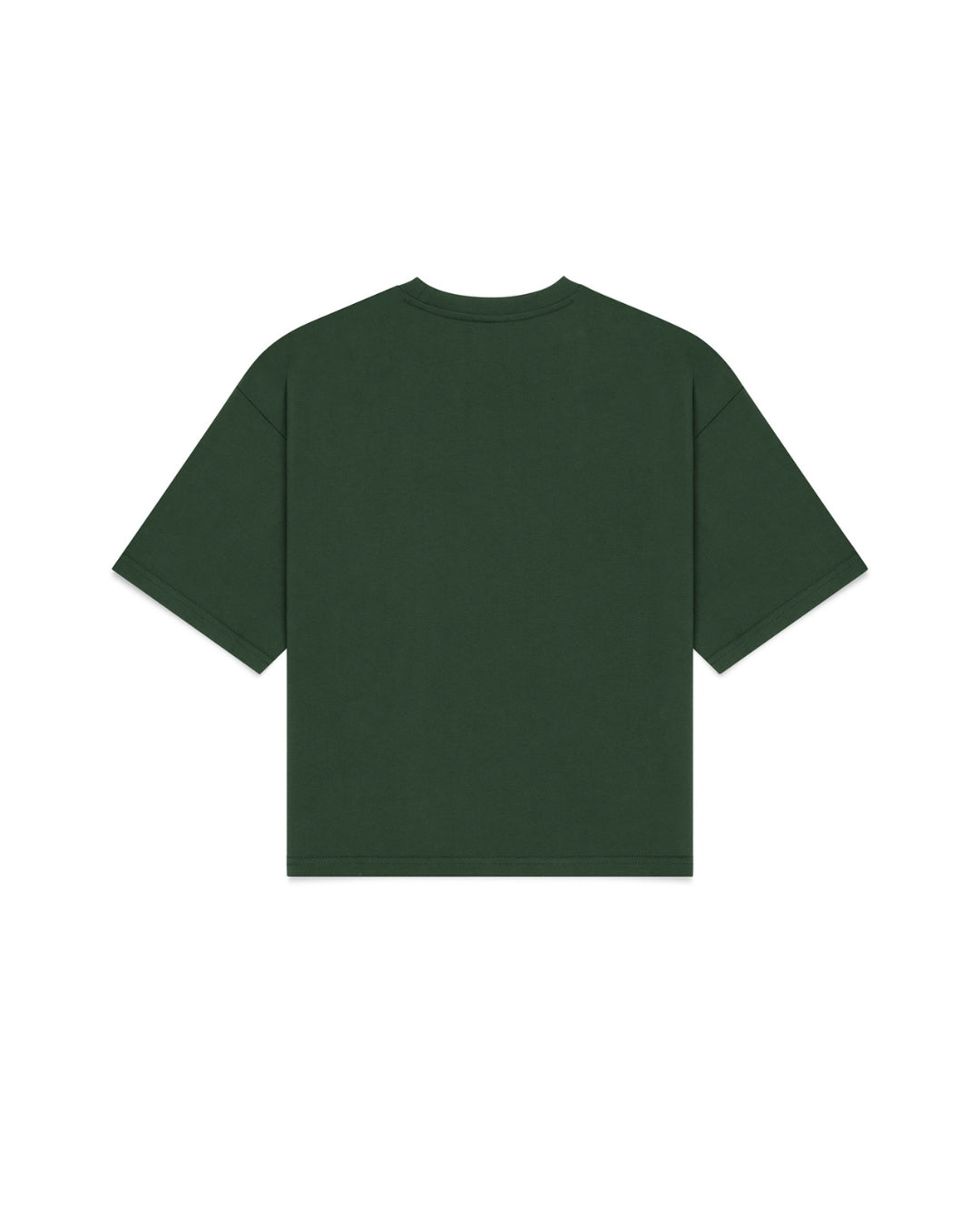 Cropped Basic Tee (Forest Green)