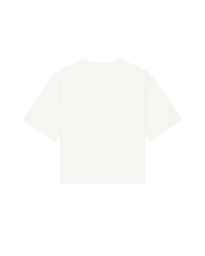 Cropped Basic Tee (Off White)
