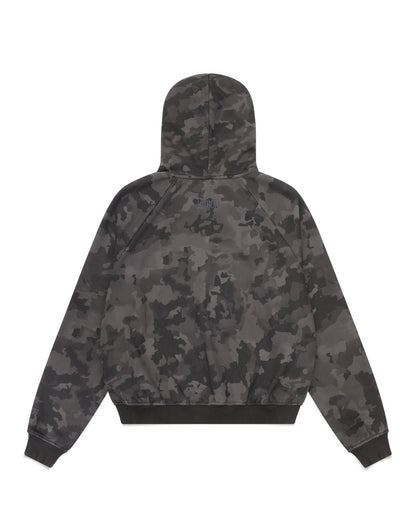 Zip Up Hoodie (Dark Camo)