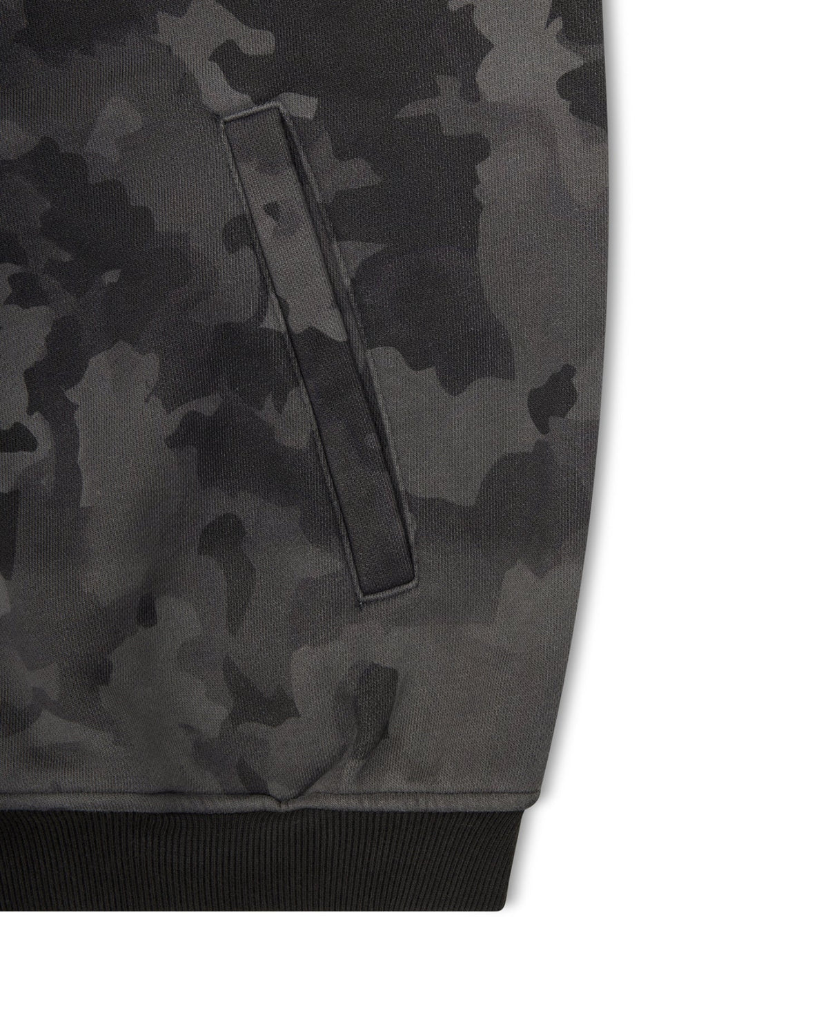 Zip Up Hoodie (Dark Camo)