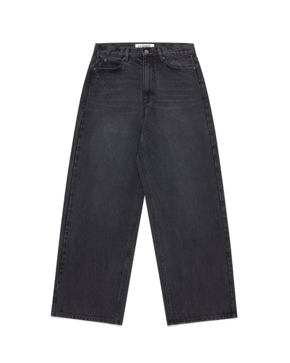 Wide Leg Jeans (Vintage Black)