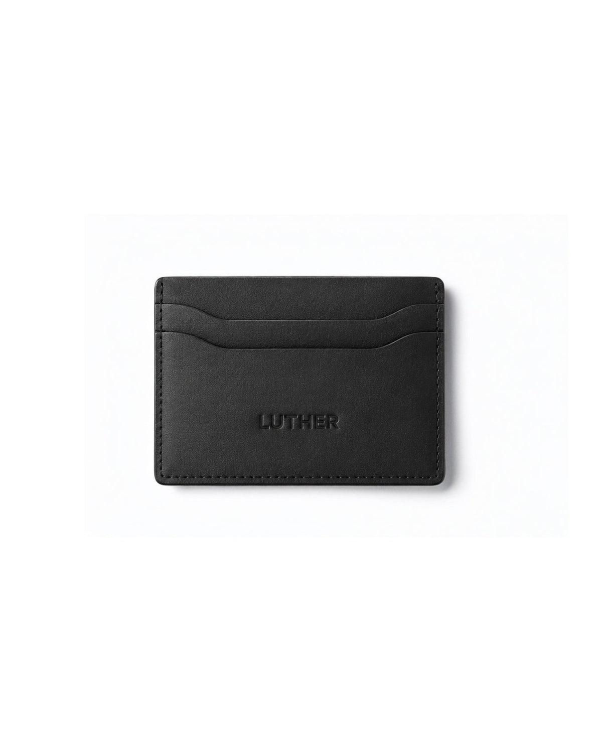 Leather Card Holder (Black)