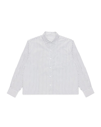 Striped Long Sleeve Shirt (Black/White)