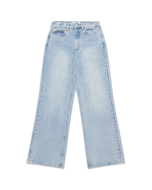 Regular Fit Jeans (Washed Blue)