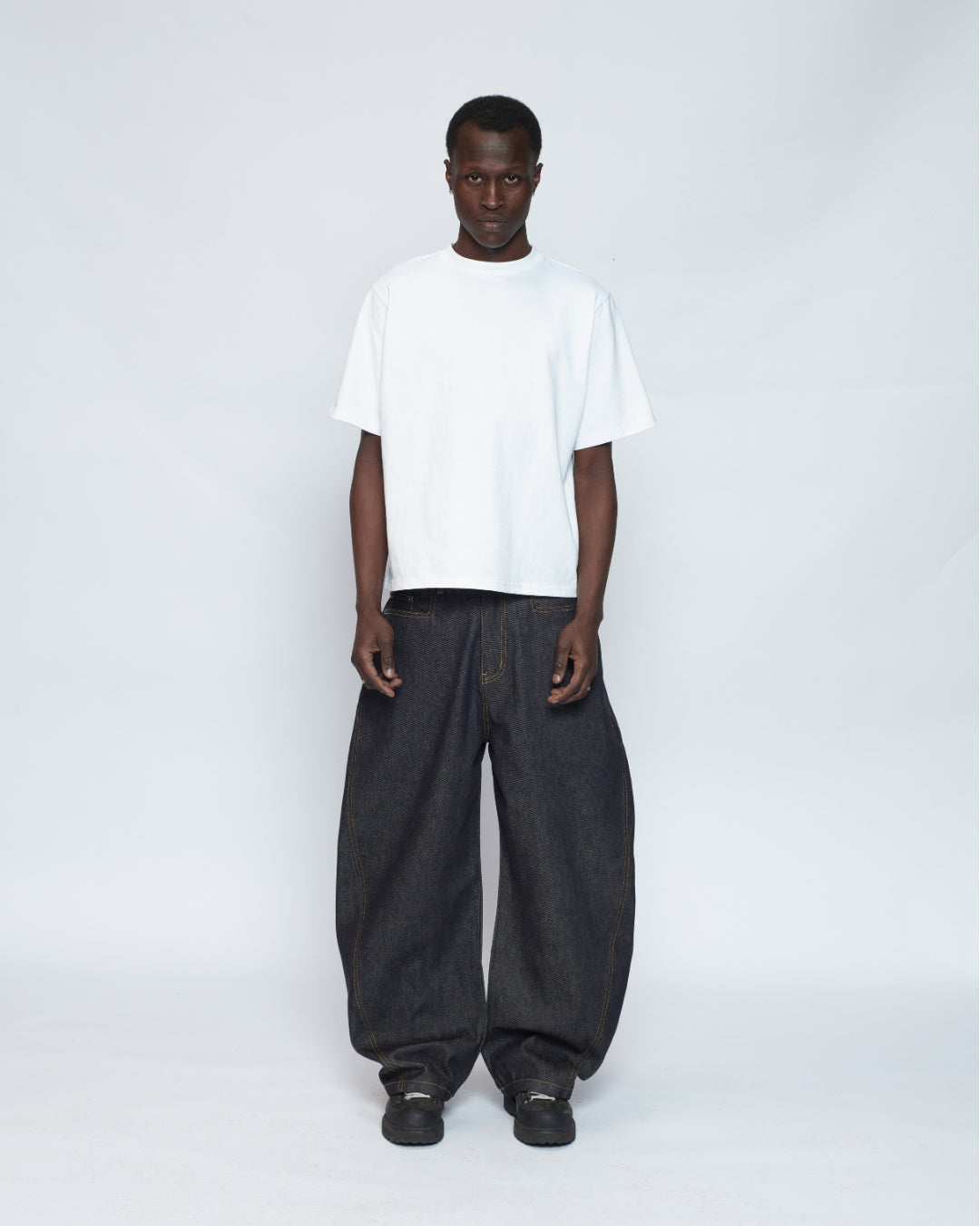 Balloon Denim (Raw Indigo)