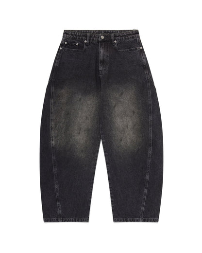 Balloon Denim (Washed Black)