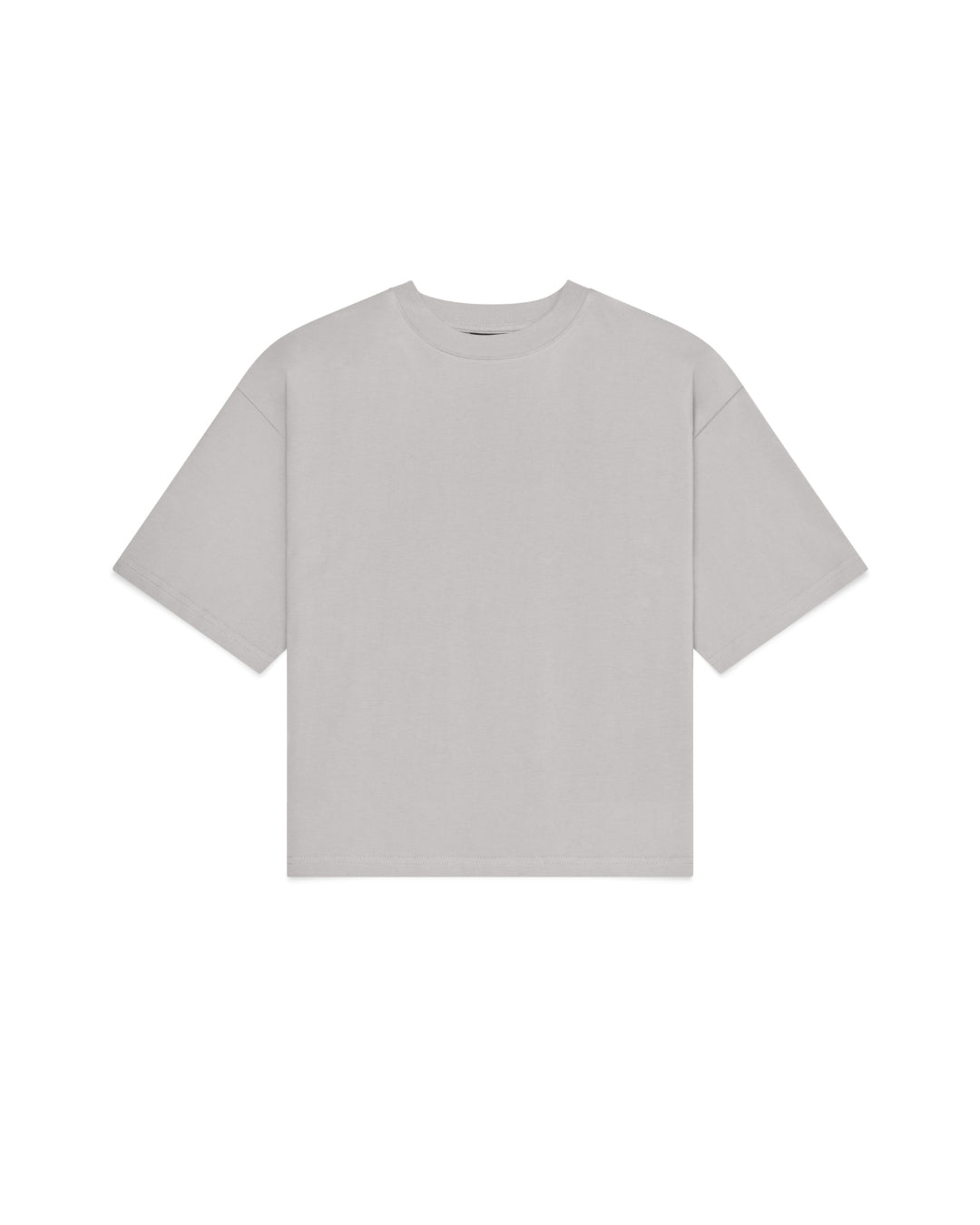 Cropped Basic Tee (Grey)