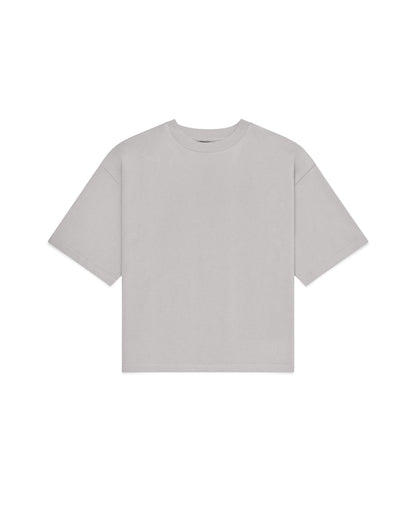 Cropped Basic Tee (Grey)