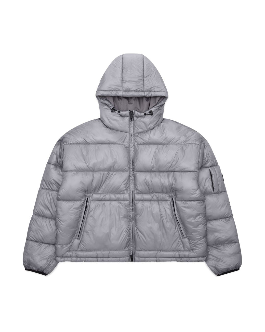 Puffer Jacket (Silver)