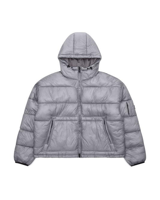 Puffer Jacket (Silver)