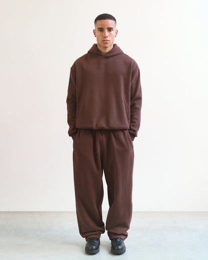 Baggy Trackies (Dark Brown)