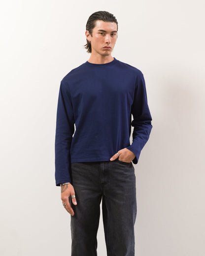 Long Sleeve Tee (Navy)