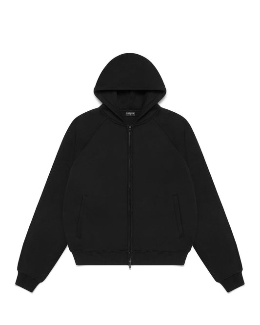 Zip Up Hoodie (Black)