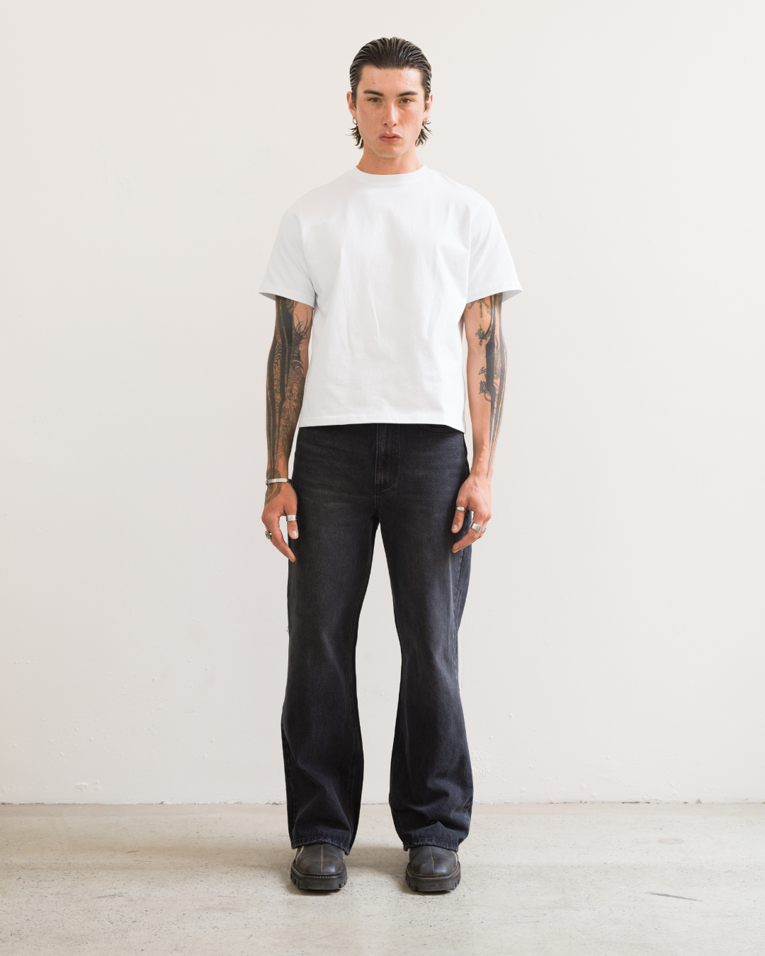 Regular Fit Jeans (Vintage Black)