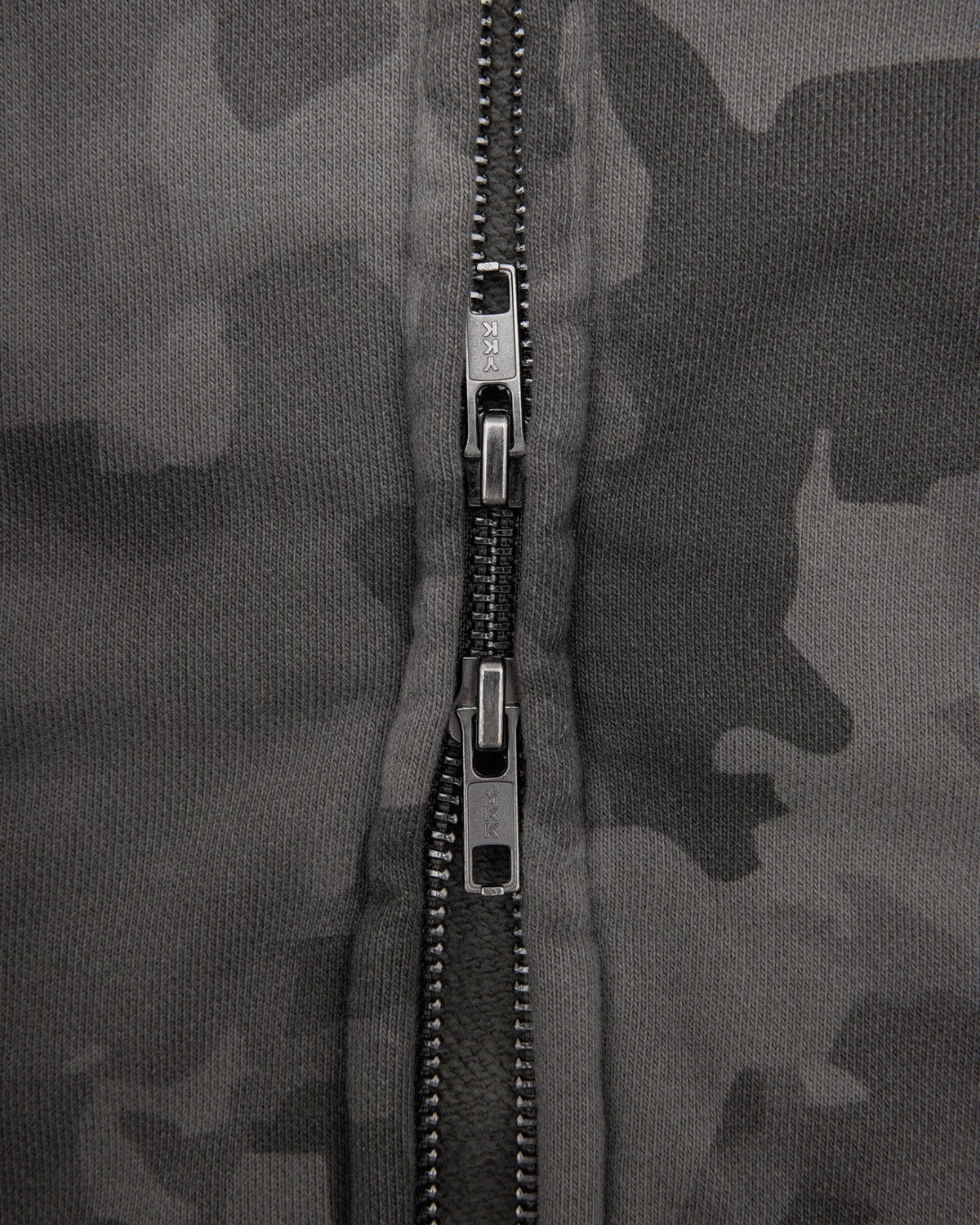 Zip Up Hoodie (Dark Camo)