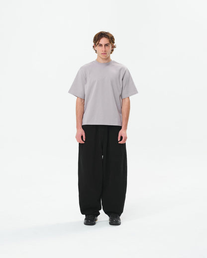 Cropped Basic Tee (Grey)