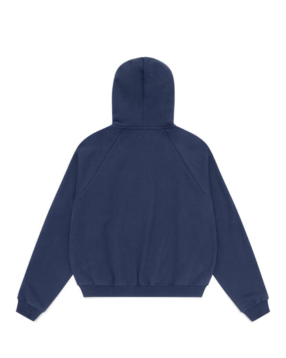 Zip Up Hoodie (Navy)