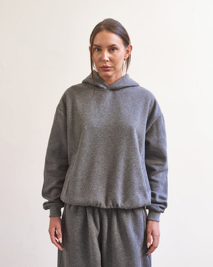 Essentials Hoodie (Dark Marle Grey)