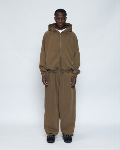 Baggy Trackies (Washed Olive)