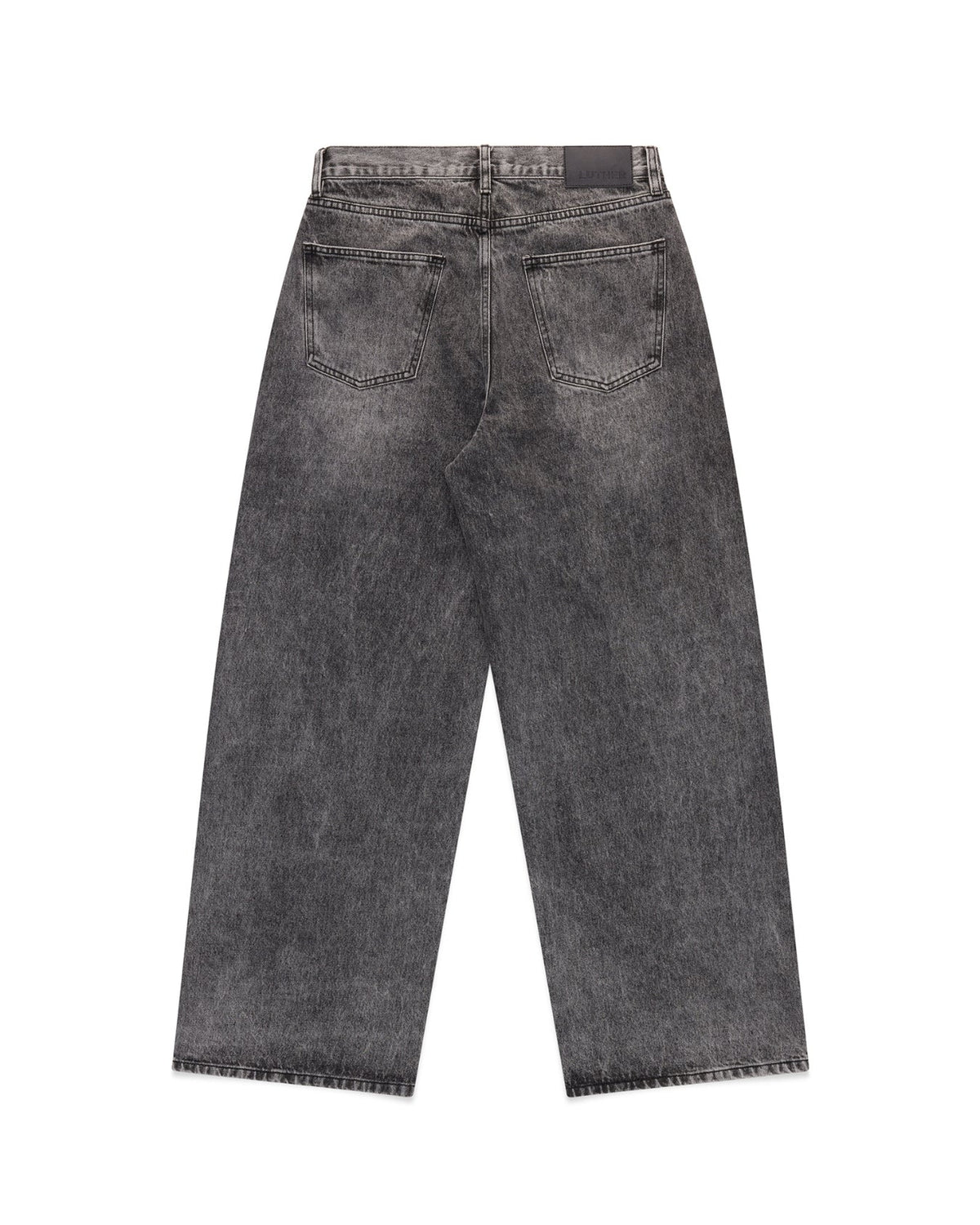 Wide Leg Jeans (Grey)