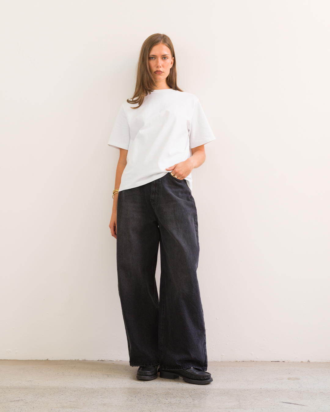 Super Baggy Jeans (Vintage Black)