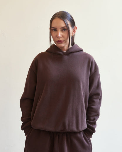 Essentials Hoodie (Dark Brown)