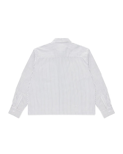 Striped Long Sleeve Shirt (Black/White)
