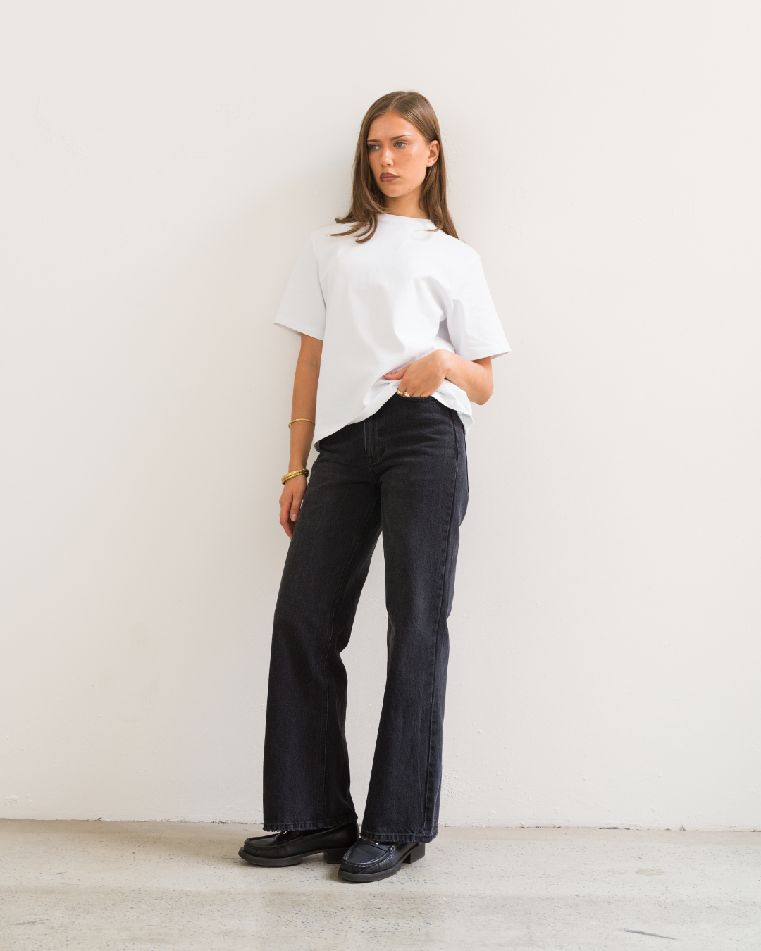 Regular Fit Jeans (Vintage Black)