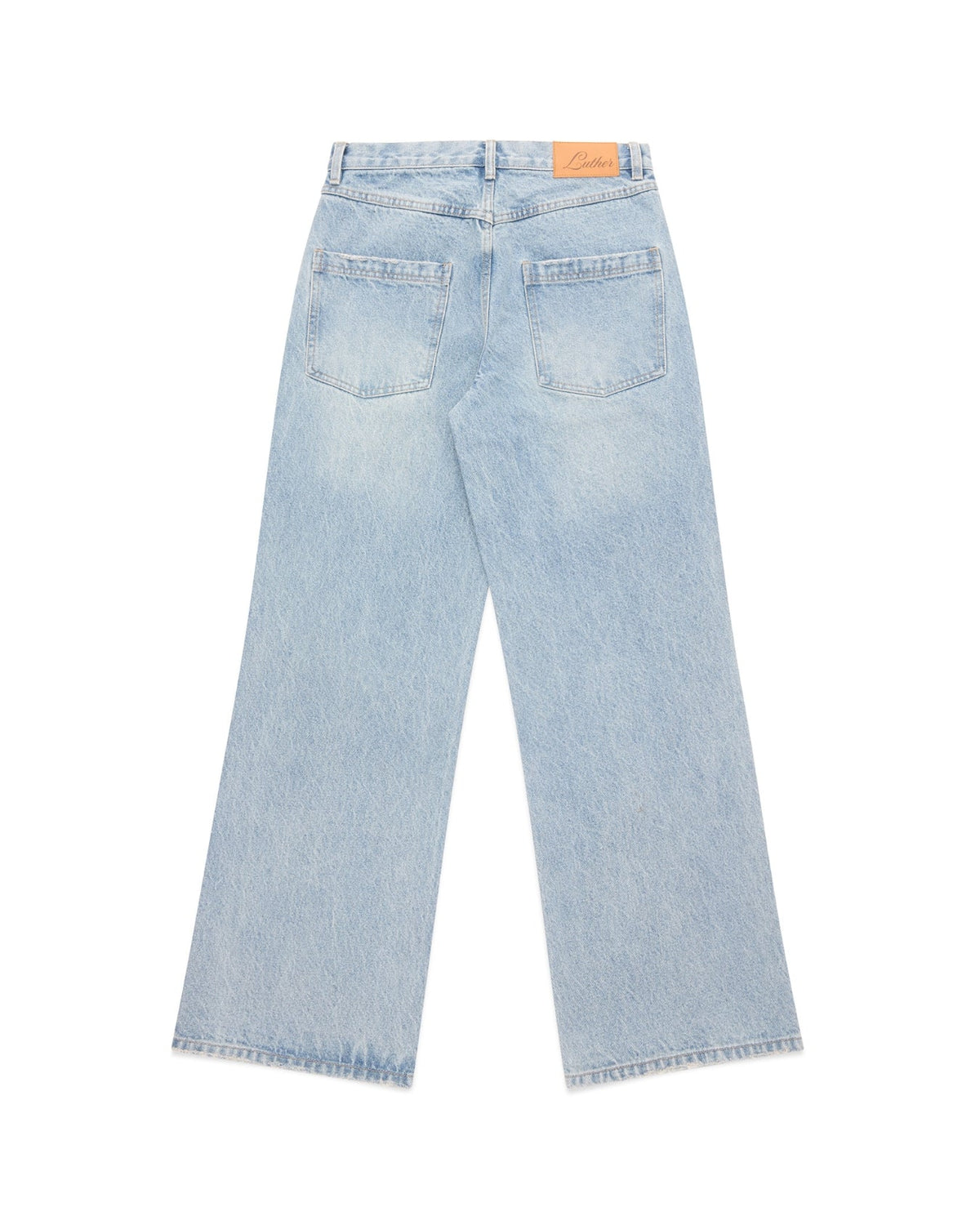 Regular Fit Jeans (Washed Blue)