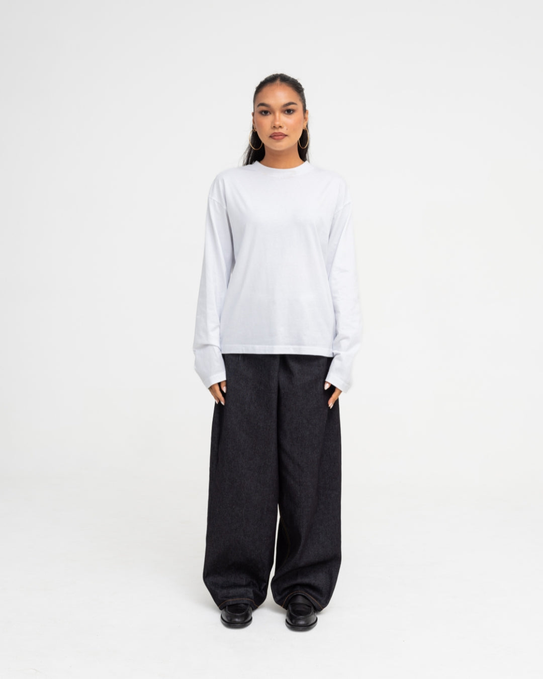 Long Sleeve Tee (White)