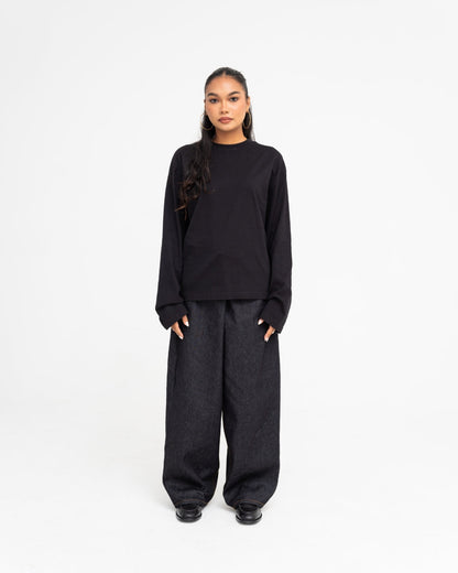 Long Sleeve Tee (Black)