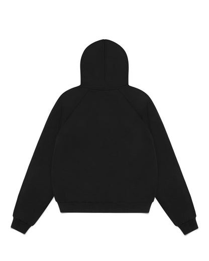 Zip Up Hoodie (Black)