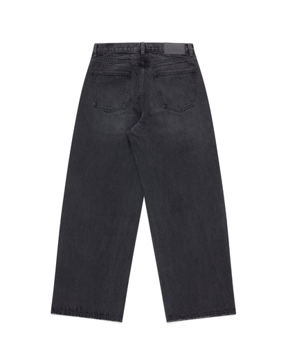 Wide Leg Jeans (Vintage Black)