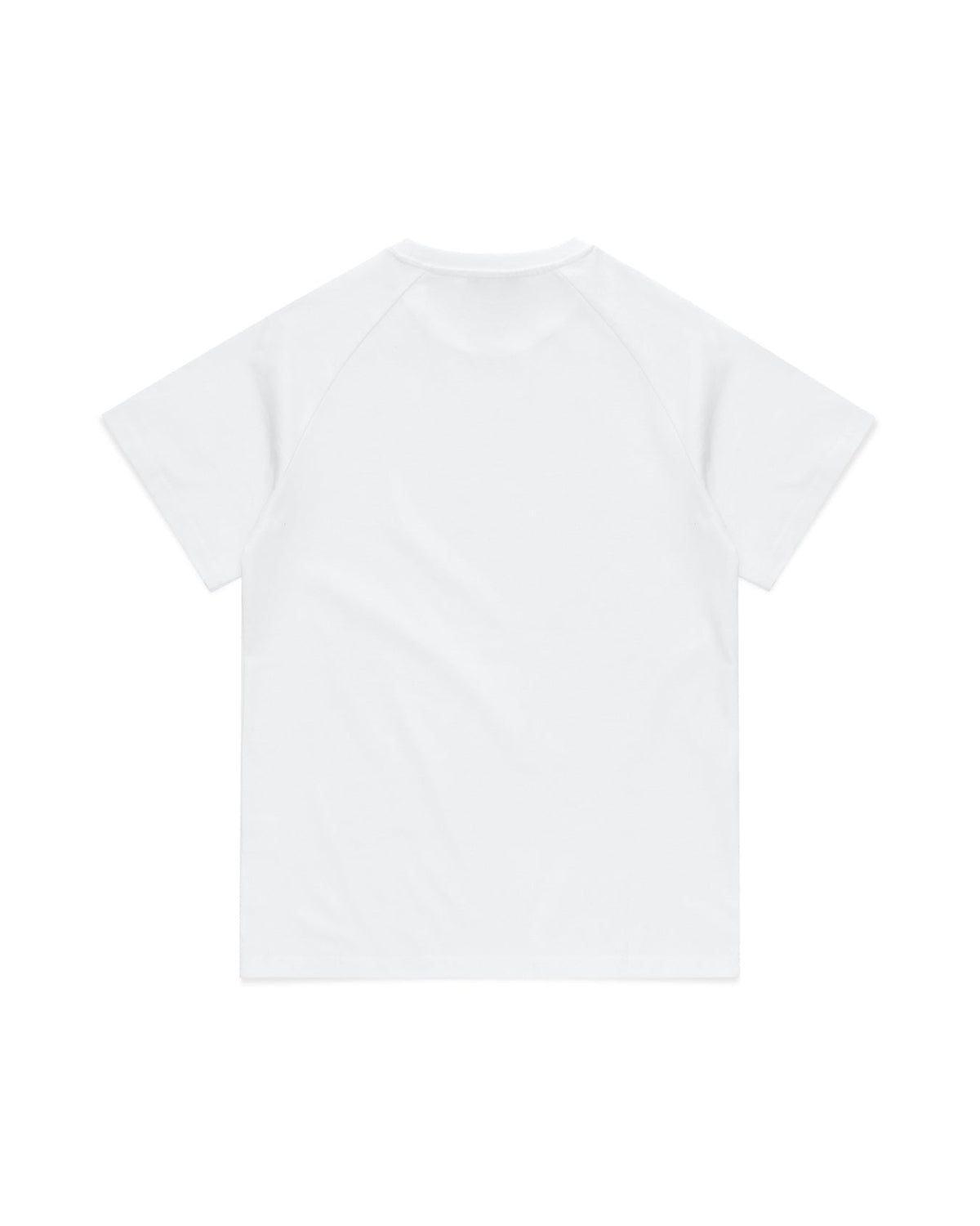 Fitted Raglan Tee (White)