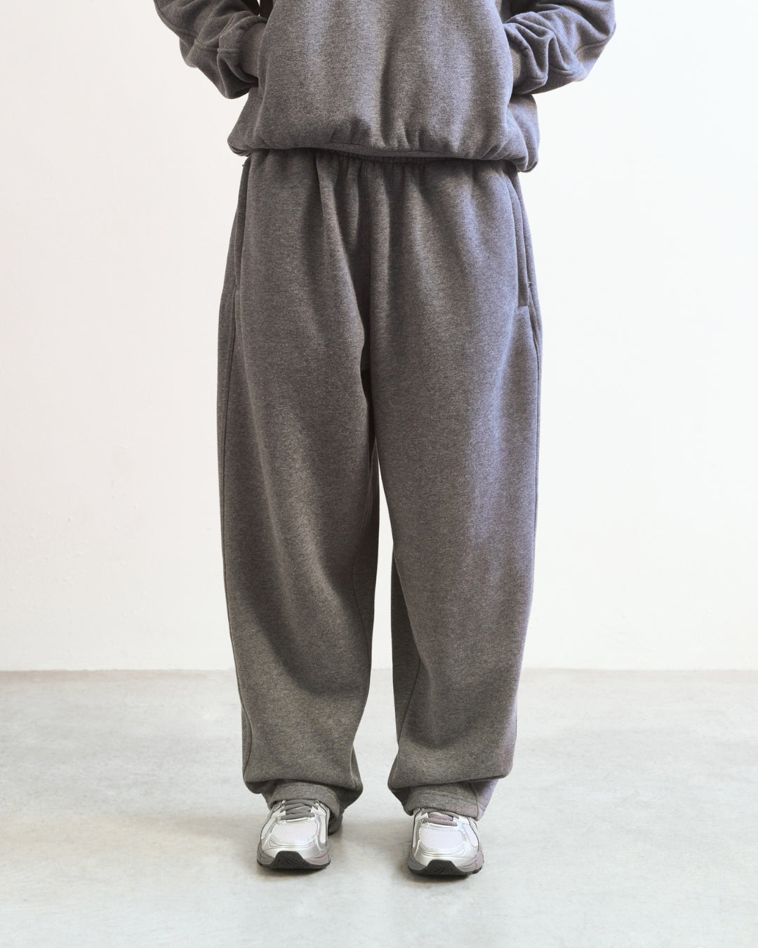 Baggy Trackies (Dark Marle Grey)