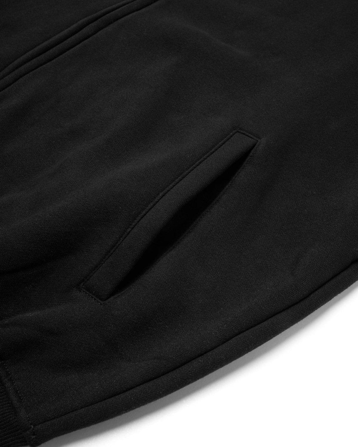 Zip Up Hoodie (Black)