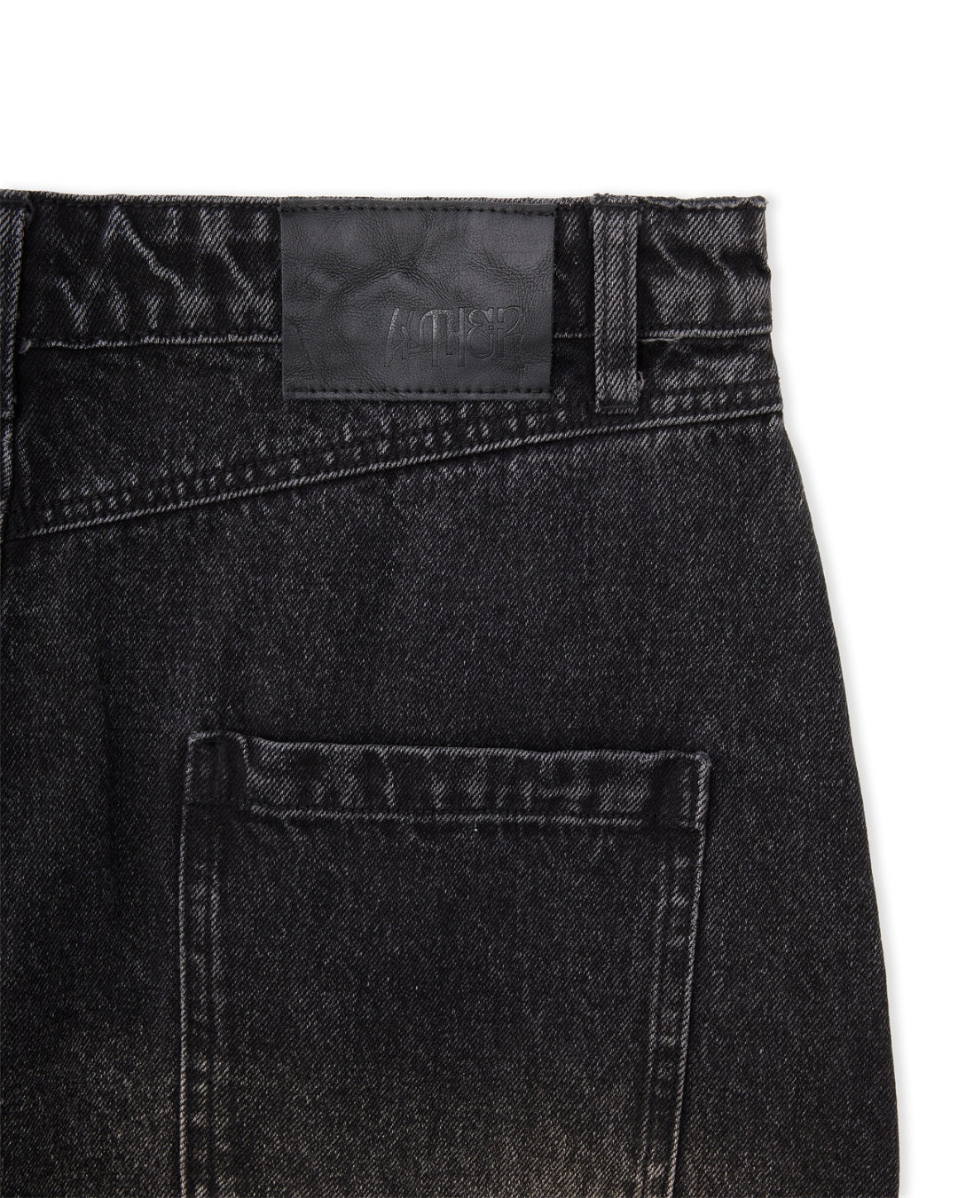 Balloon Denim (Washed Black)