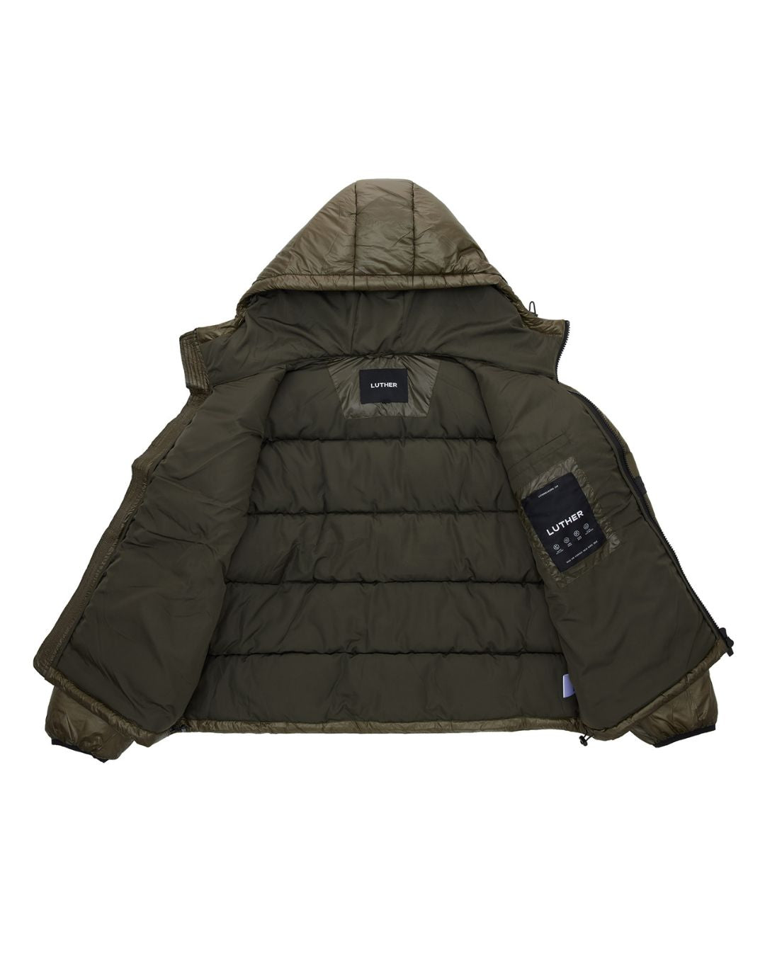 Puffer Jacket (Olive)