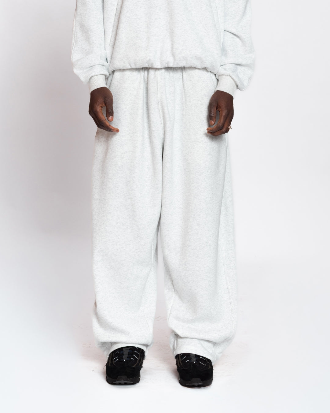 Baggy Trackies (Marle White)