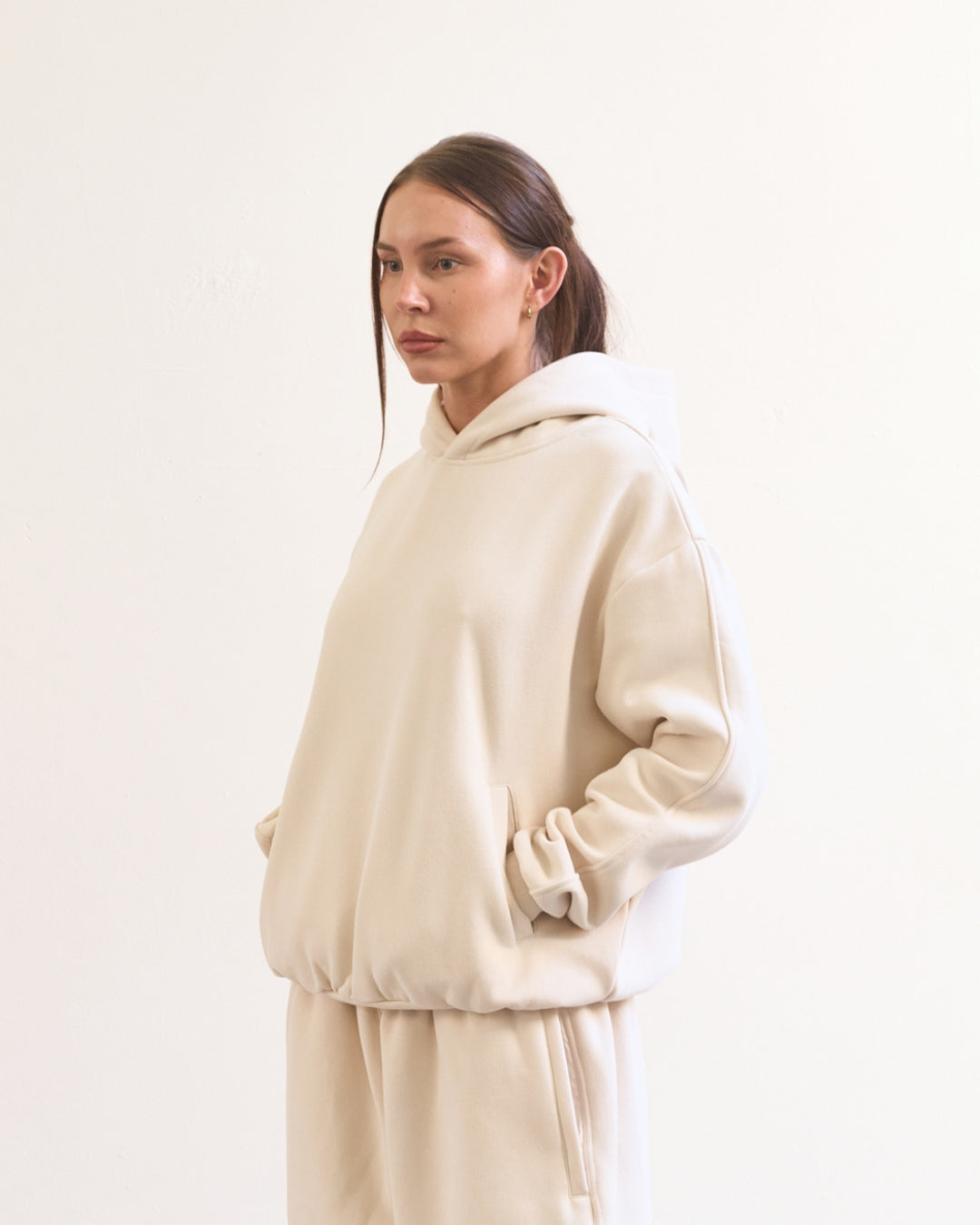 Essentials Hoodie (Bone)
