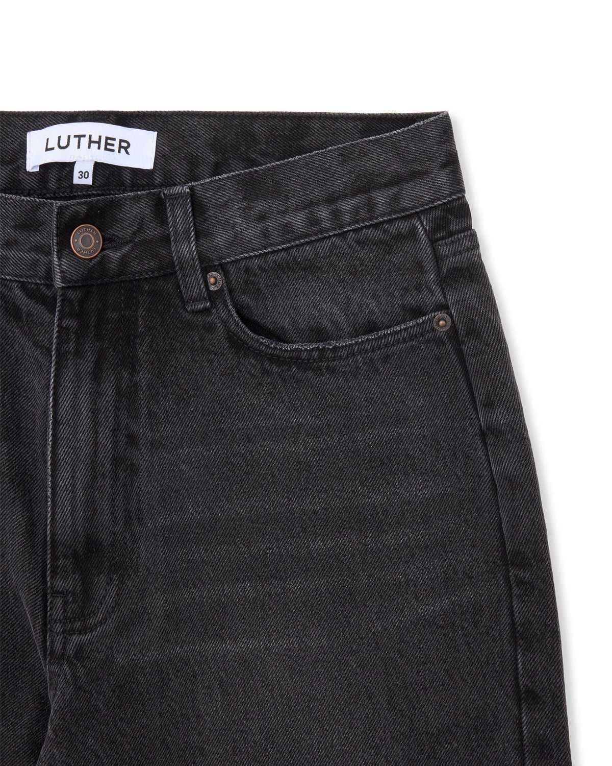 Regular Fit Jeans (Vintage Black)