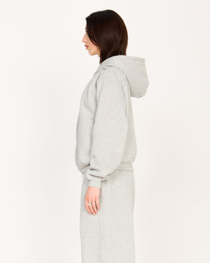 Zip Up Hoodie (Grey)