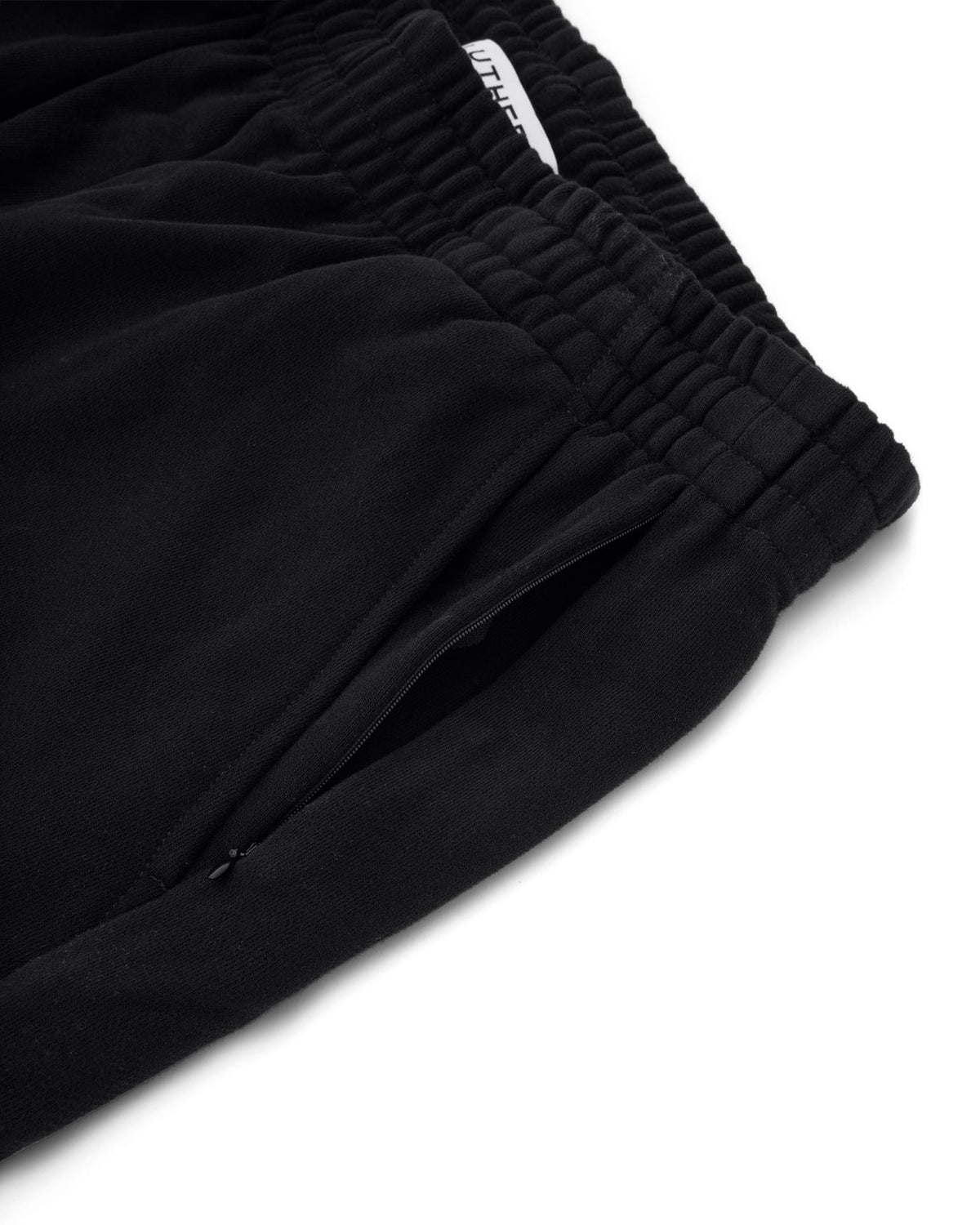 Heavyweight Cuffed Trackies (Black)