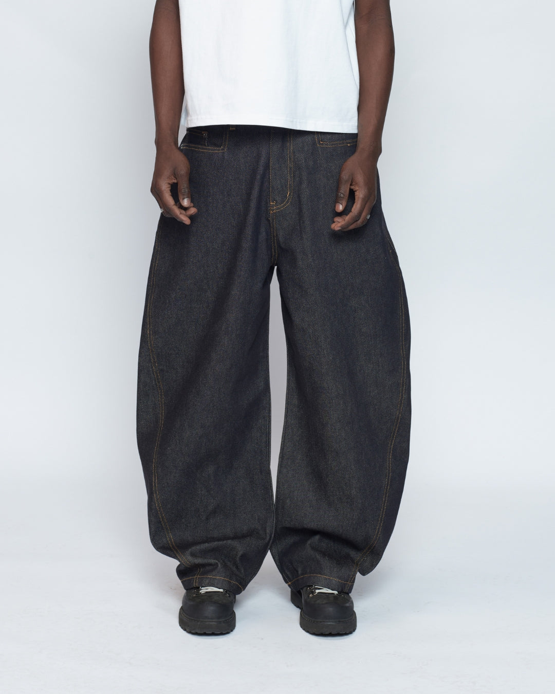 Balloon Denim (Raw Indigo)
