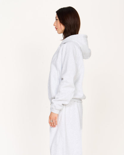 Zip Up Hoodie (Marle White)