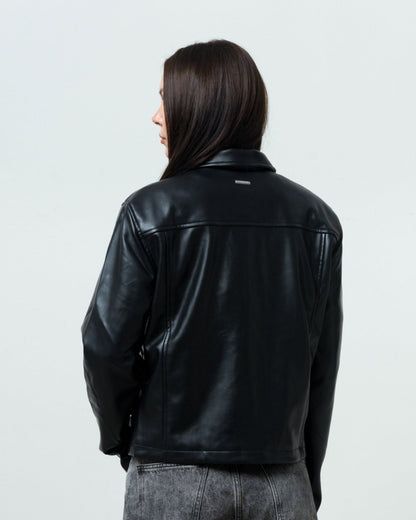 Leather Jacket (Black)